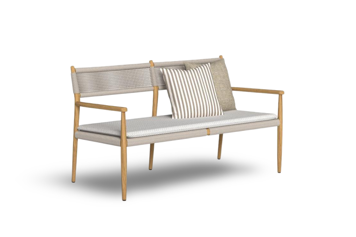 Dolcevita Teak Loveseat