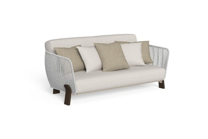 Argo Wood Loveseat